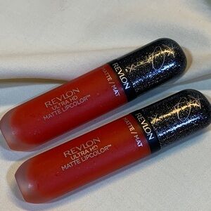 Revlon Ultra HD Matte Lipcolor in Red Affair Shade (set of 2) - P66
